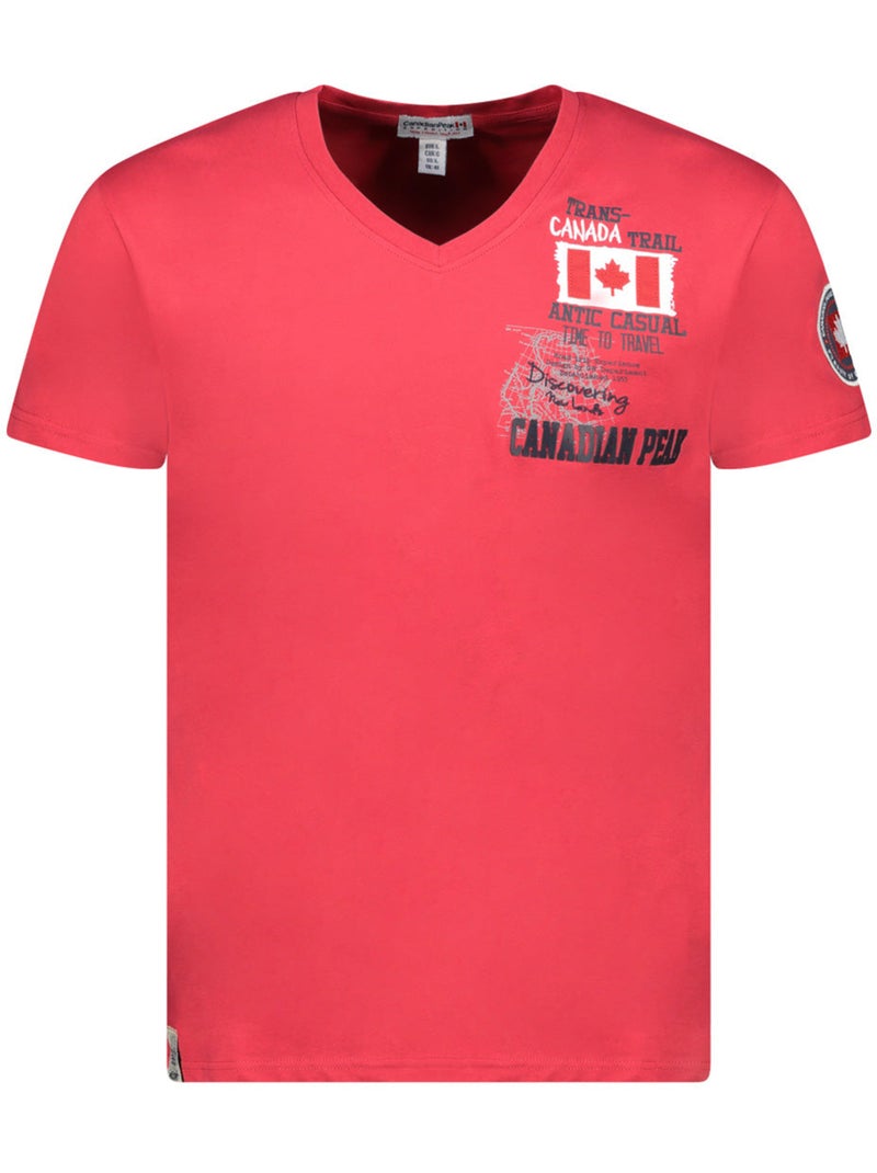 T-shirt jantrail – canadian peak Rosso - Kiabi