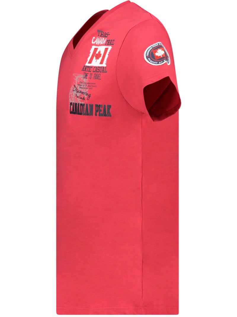 T-shirt jantrail – canadian peak Rosso - Kiabi