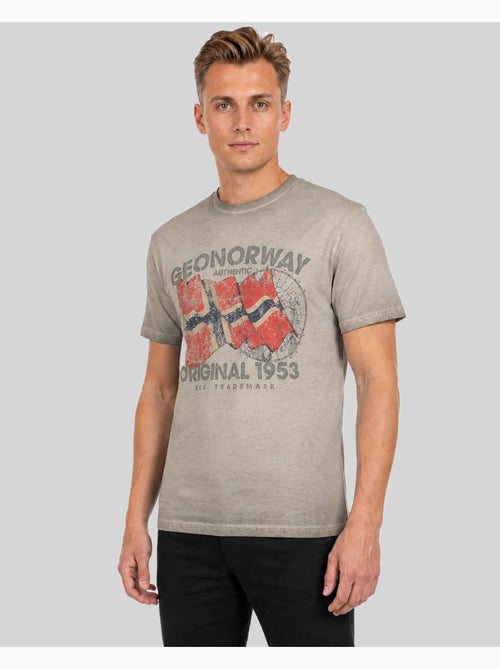 T-shirt japoral – geographical norway - Kiabi