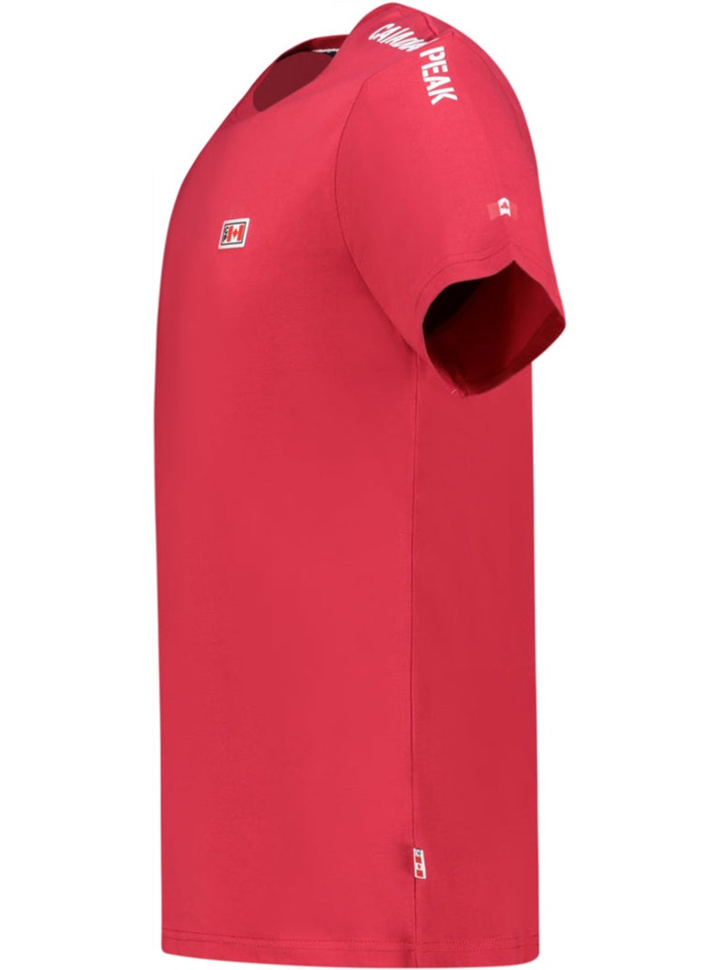 T-shirt jaredeak – canadian peak Rosso - Kiabi