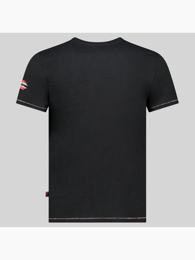 T-shirt jasic – geographical norway Nero - Kiabi