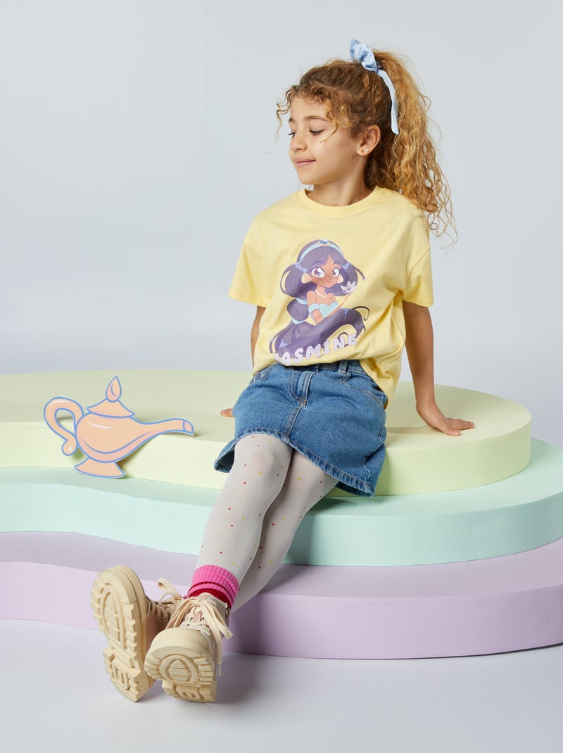 T-shirt 'Jasmine' ''Disney'' GIALLO - Kiabi