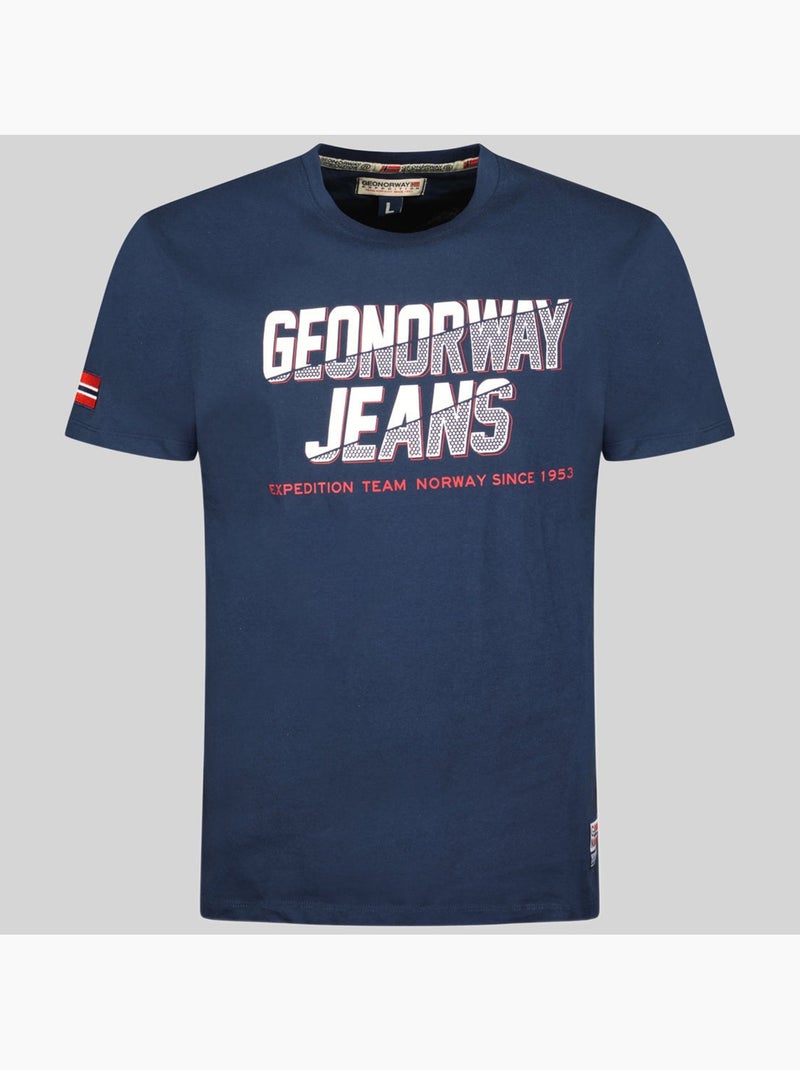 T-shirt jasper – geographical norway Nero - Kiabi