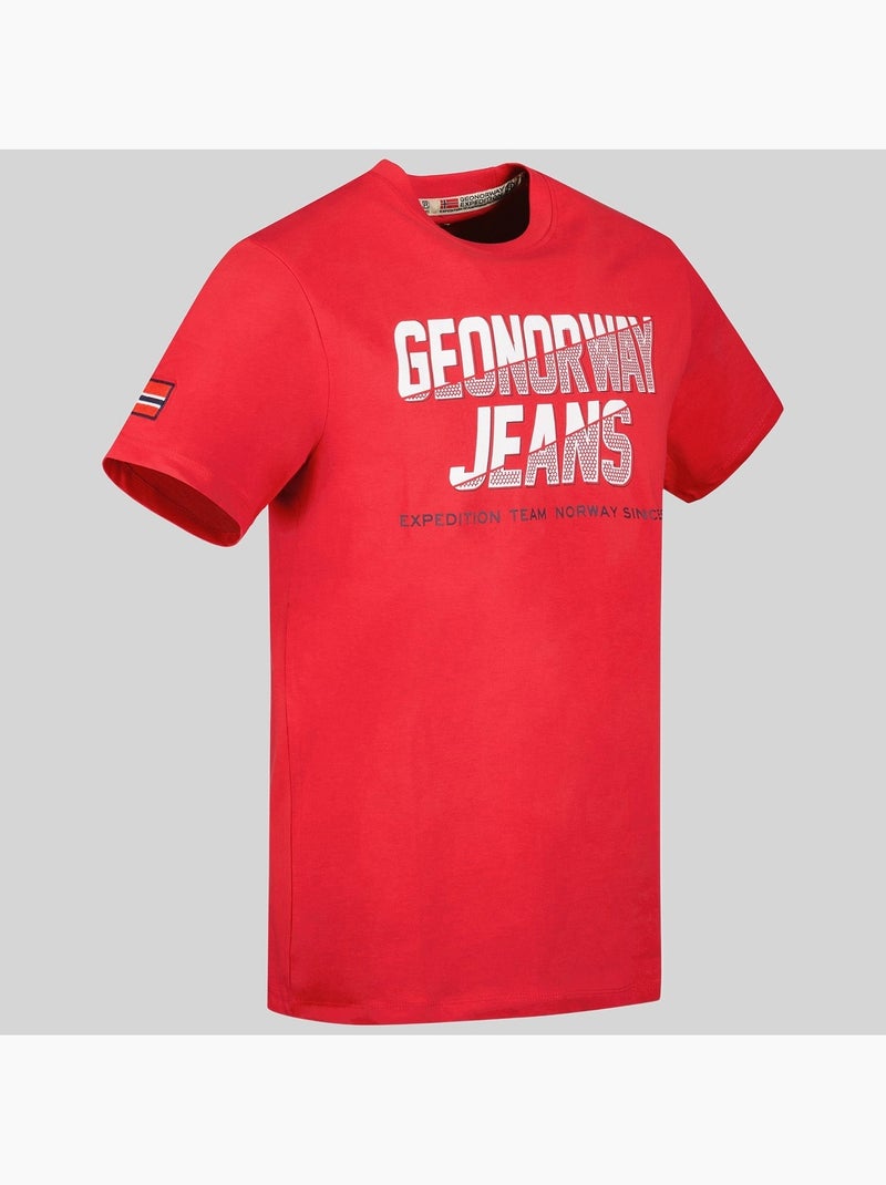 T-shirt jasper – geographical norway Rosso - Kiabi