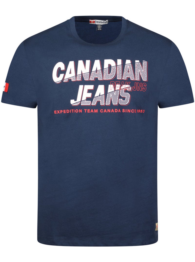 T-shirt jaspereak – canadian peak Blu marino - Kiabi