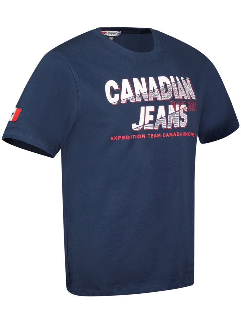 T-shirt jaspereak – canadian peak Blu marino - Kiabi