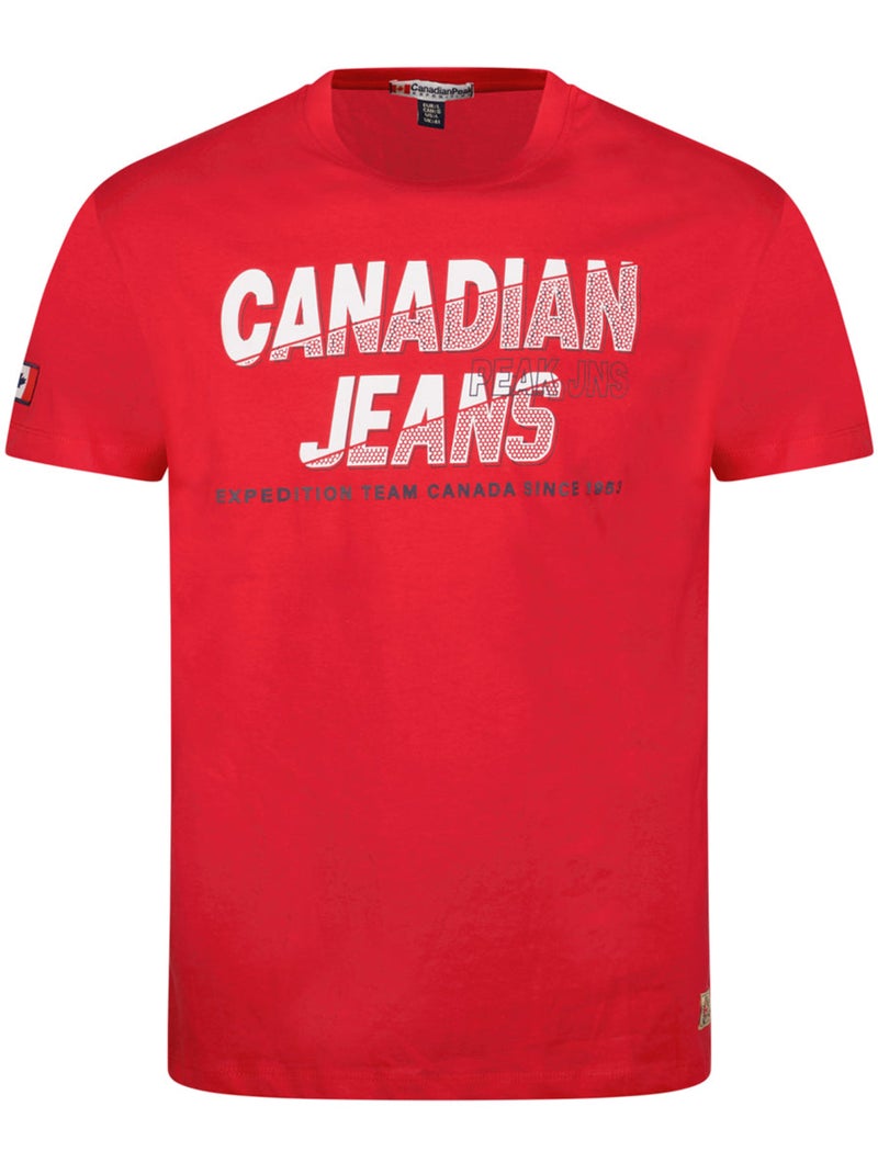 T-shirt jaspereak – canadian peak Rosso - Kiabi