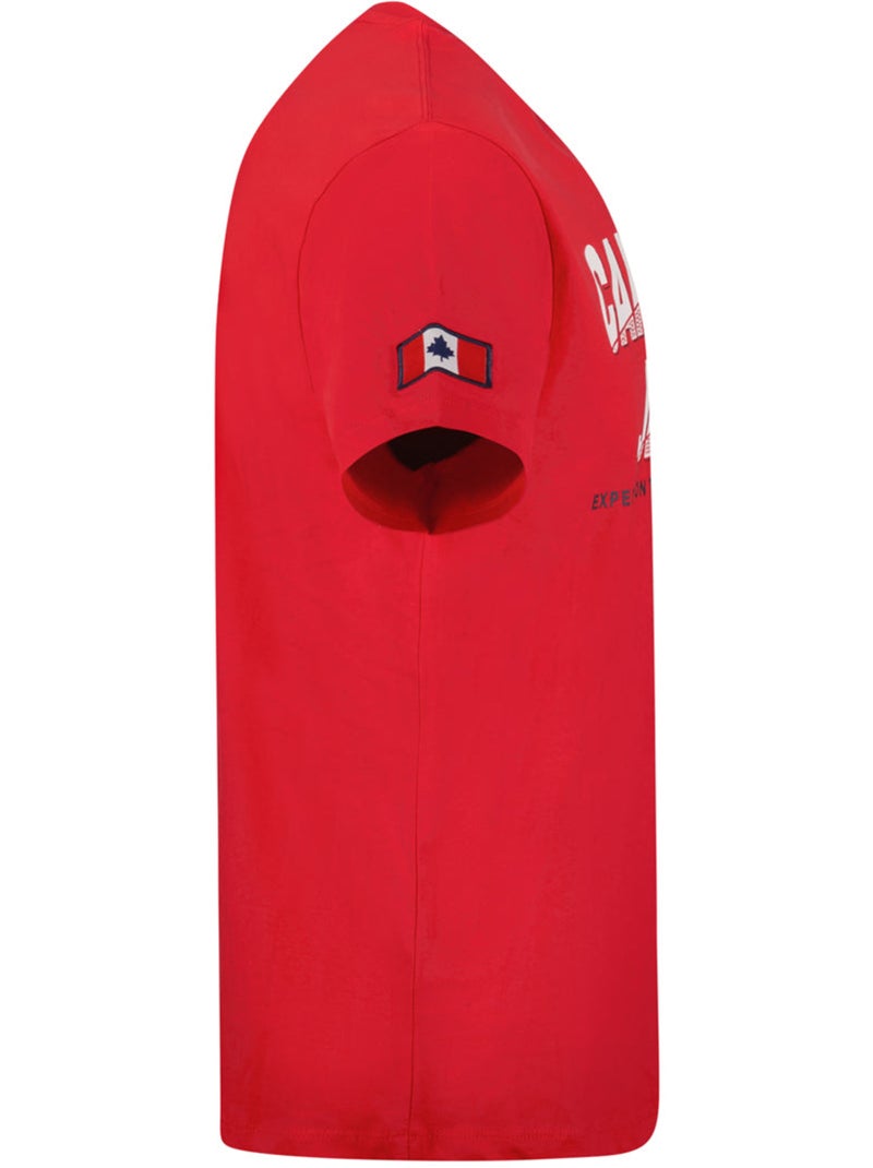 T-shirt jaspereak – canadian peak Rosso - Kiabi