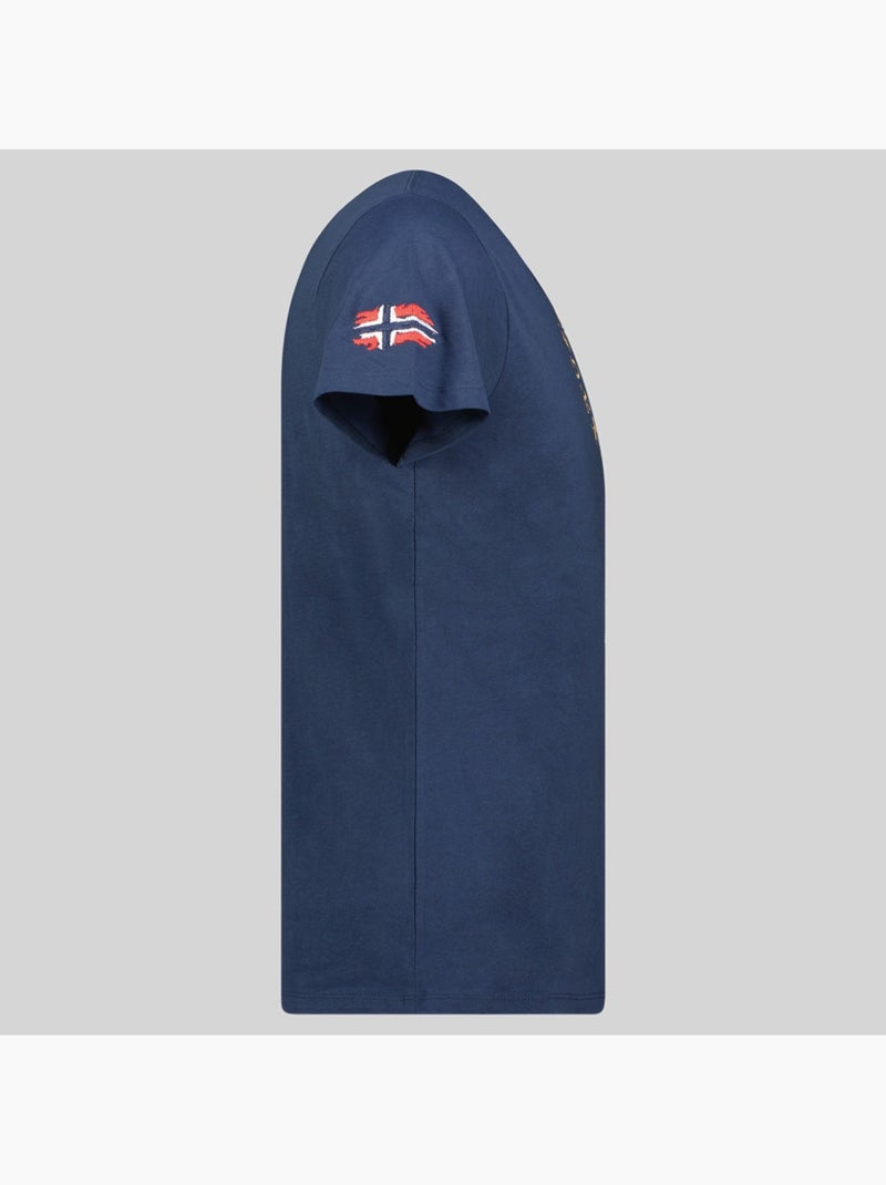 T-shirt jeganto – geographical norway Blu marino - Kiabi