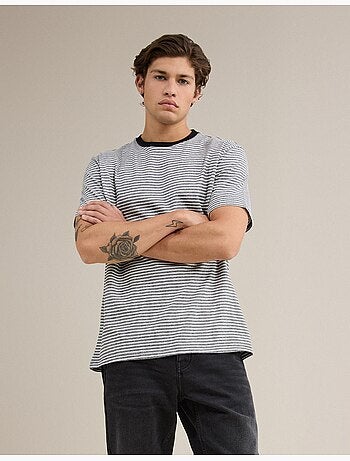 T-shirt jersey a righe, MO Fashion