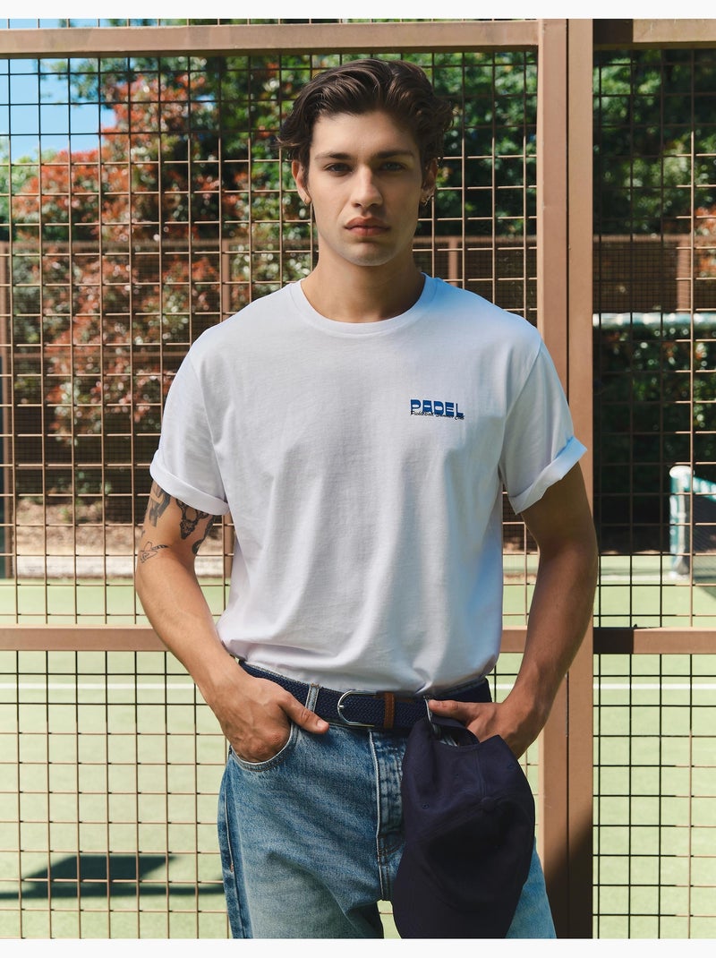 T-shirt jersey stampata, MO Fashion Bianco - Kiabi