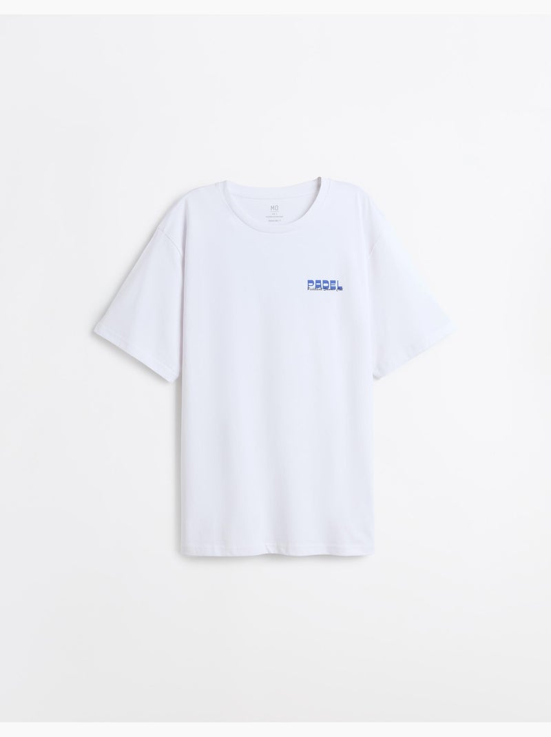 T-shirt jersey stampata, MO Fashion Bianco - Kiabi