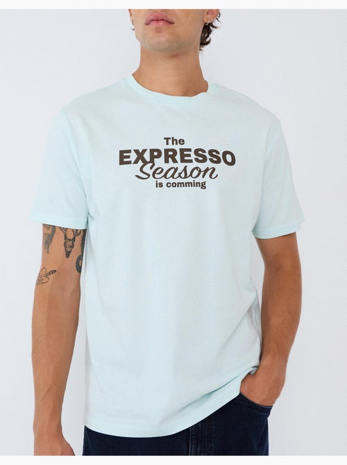 T-shirt jersey stampata, mo fashion - Kiabi T-shirt jersey stampata, mo fashion - Kiabi
