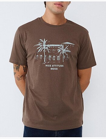 T-shirt jersey stampata, mo fashion