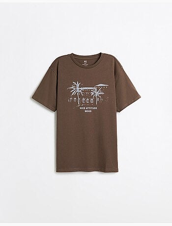 T-shirt jersey stampata, mo fashion