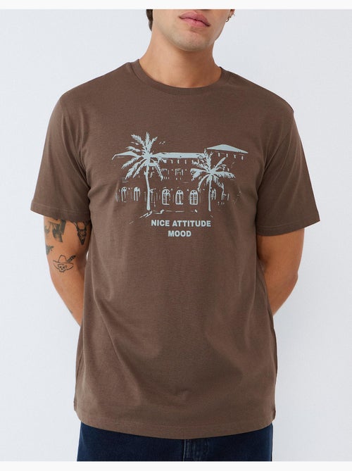 T-shirt jersey stampata, mo fashion - Kiabi T-shirt jersey stampata, mo fashion - Kiabi