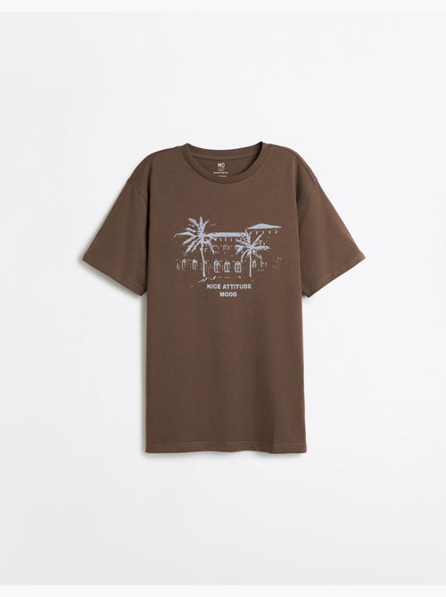 T-shirt jersey stampata, mo fashion - Kiabi T-shirt jersey stampata, mo fashion - Kiabi