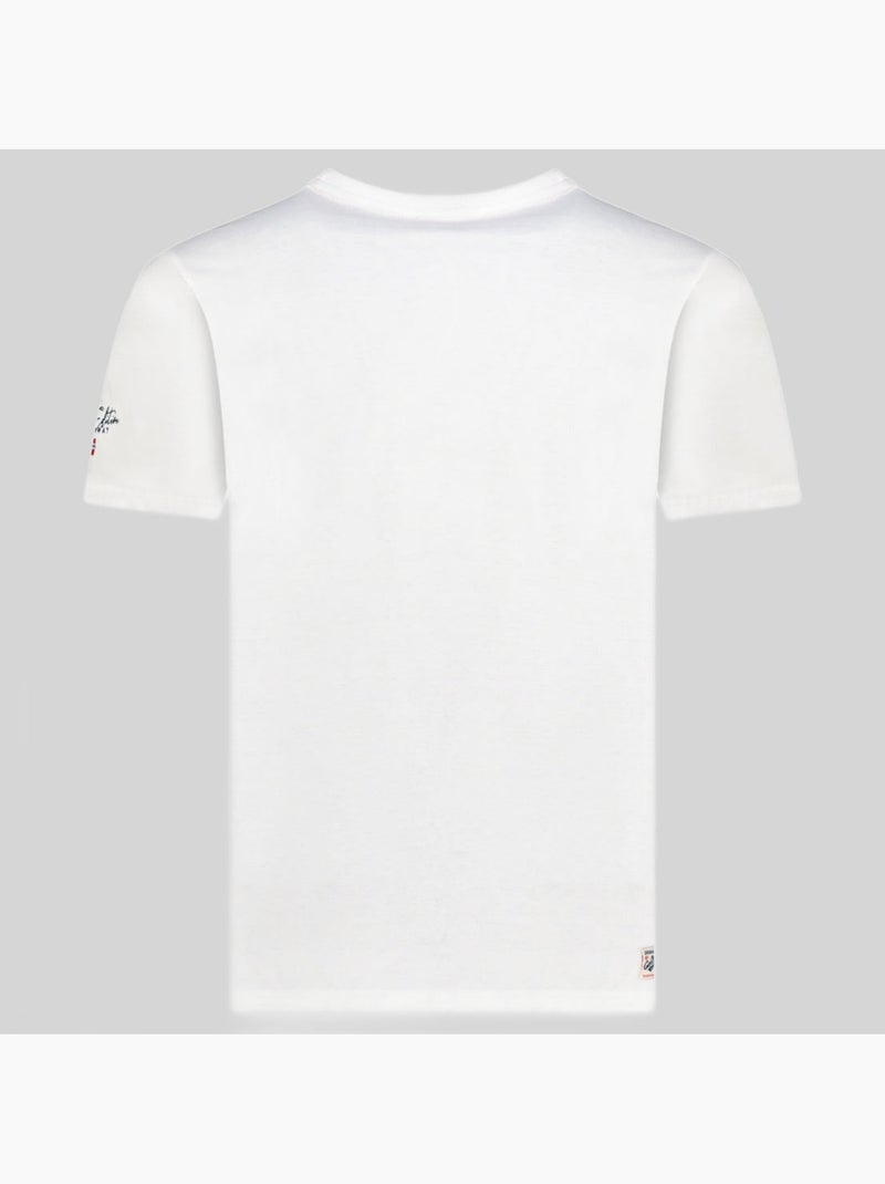 T-shirt jezolo – geographical norway Bianco - Kiabi