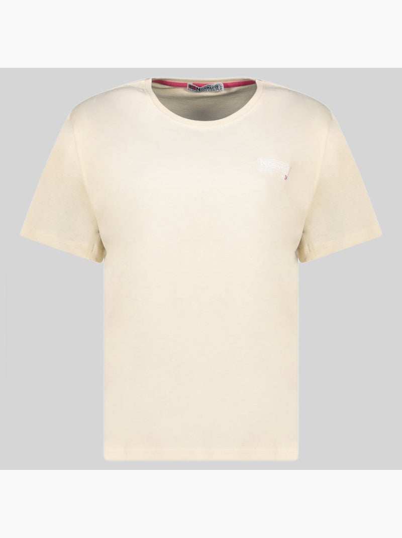 T-shirt jilva – geographical norway Crema - Kiabi