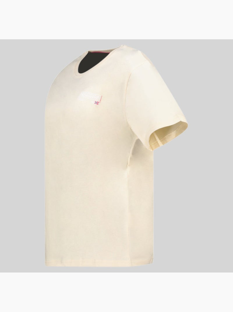 T-shirt jilva – geographical norway Crema - Kiabi
