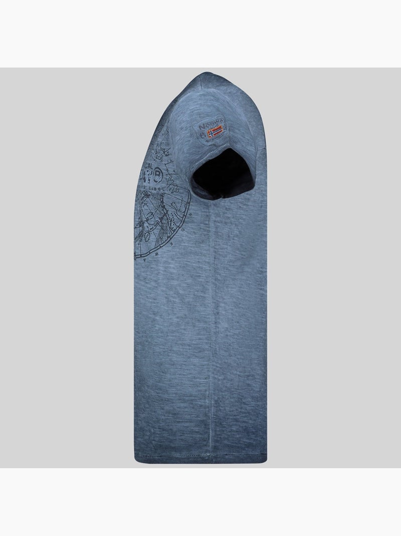 T-shirt jimperable – geographical norway Blu marino - Kiabi