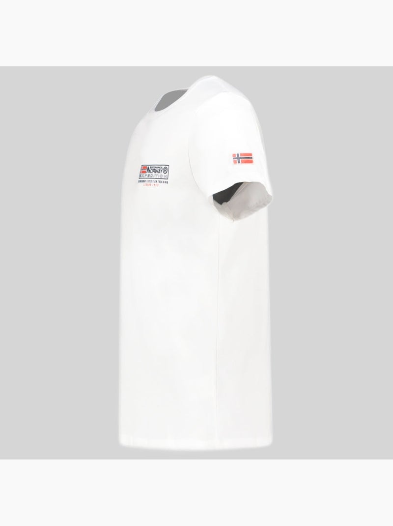 T-shirt joffroy – geographical norway Bianco - Kiabi