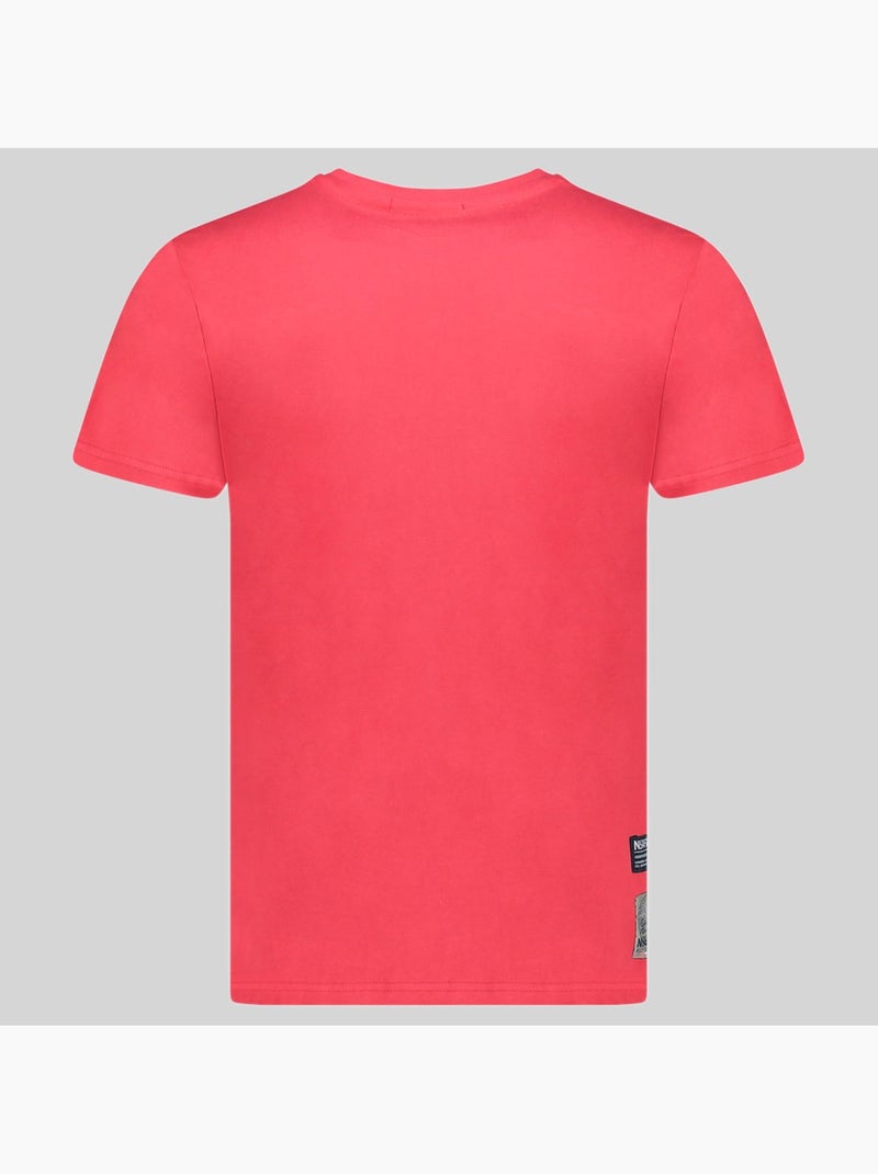 T-shirt joffroy – geographical norway Rosso - Kiabi