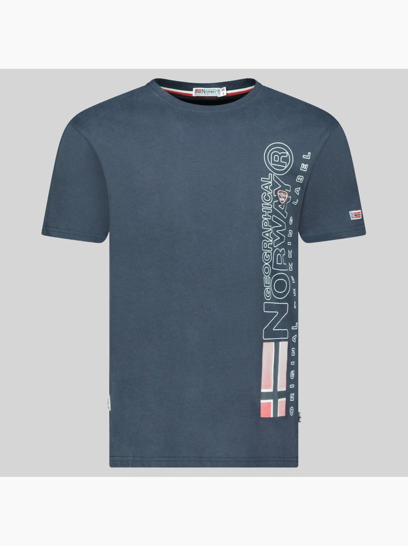 T-shirt jogo – geographical norway Blu marino - Kiabi