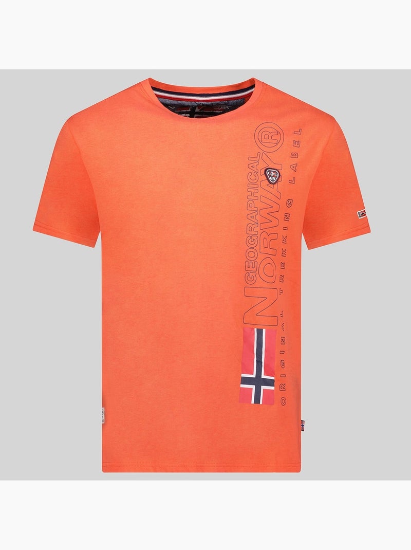 T-shirt jogo – geographical norway Corallo - Kiabi