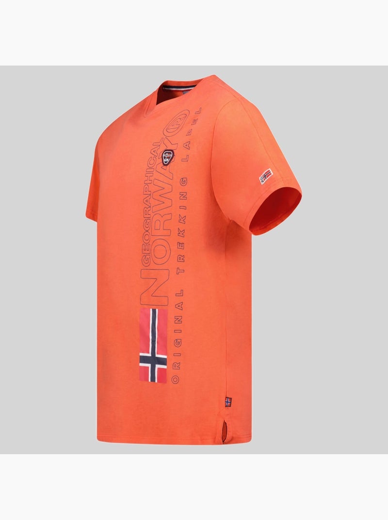 T-shirt jogo – geographical norway Corallo - Kiabi