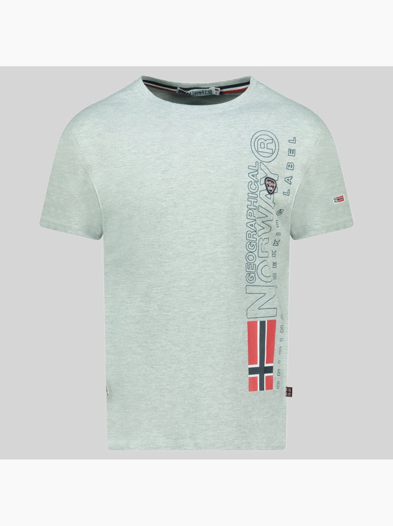 T-shirt jogo – geographical norway Grigio chiaro - Kiabi