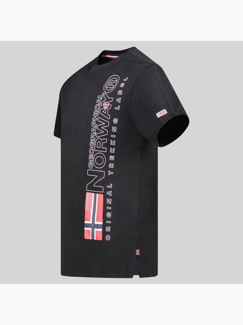 T-shirt jogo – geographical norway Nero - Kiabi