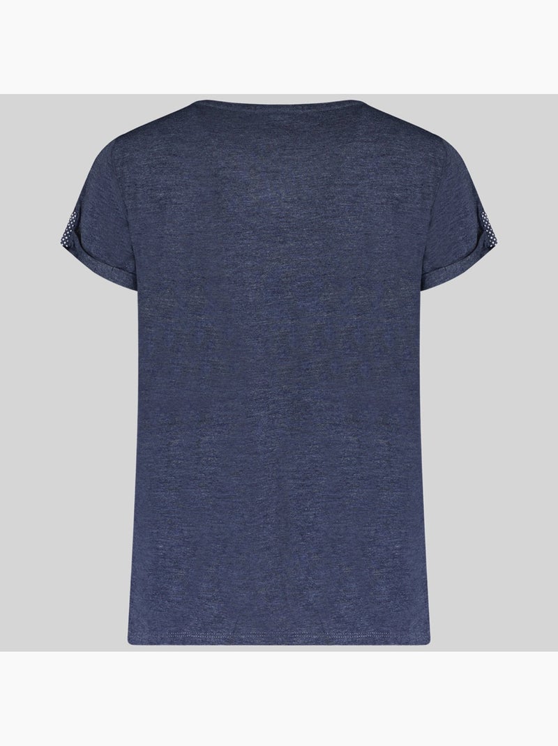 T-shirt joisette – geographical norway Blu marino - Kiabi