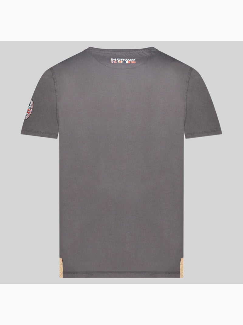 T-shirt jolympia – geographical norway Grigio scuro - Kiabi