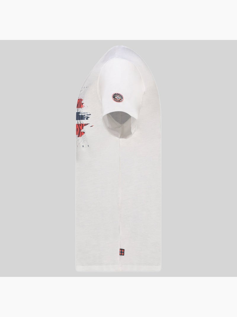 T-shirt jopograph – geographical norway Bianco - Kiabi