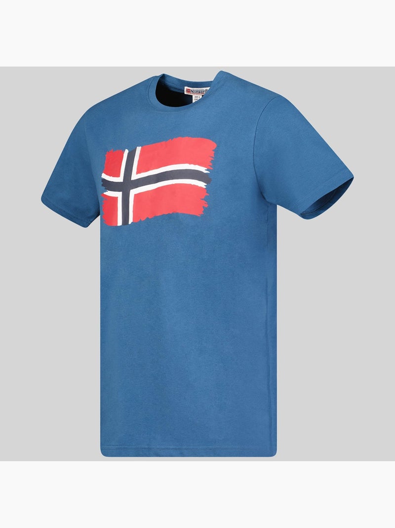 T-shirt jorent – geographical norway Blu - Kiabi
