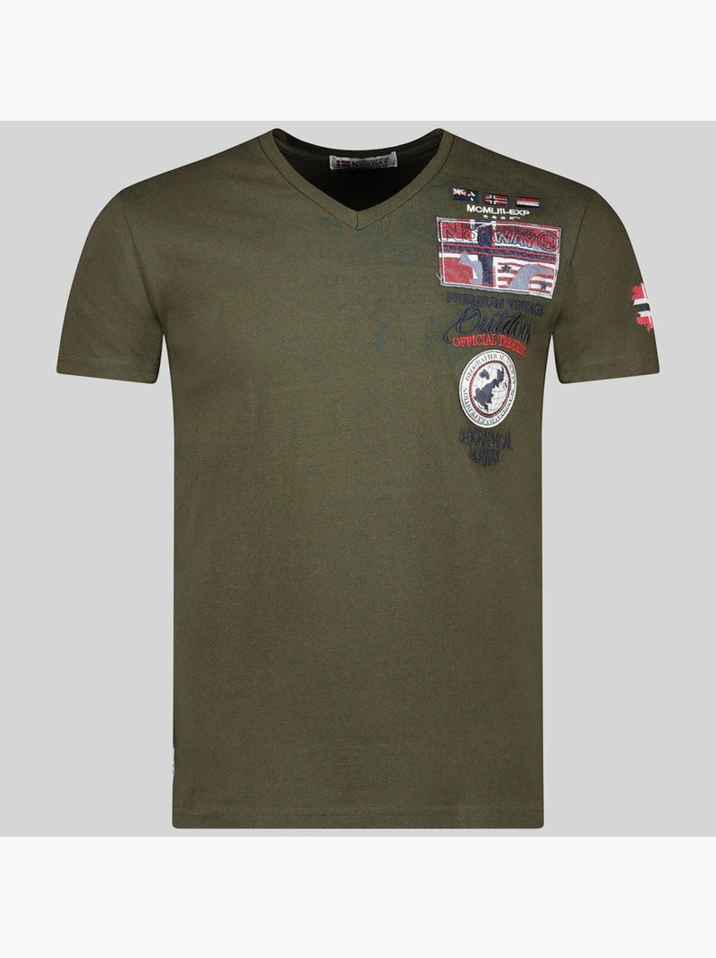T-shirt jotham – geographical norway Cachi - Kiabi