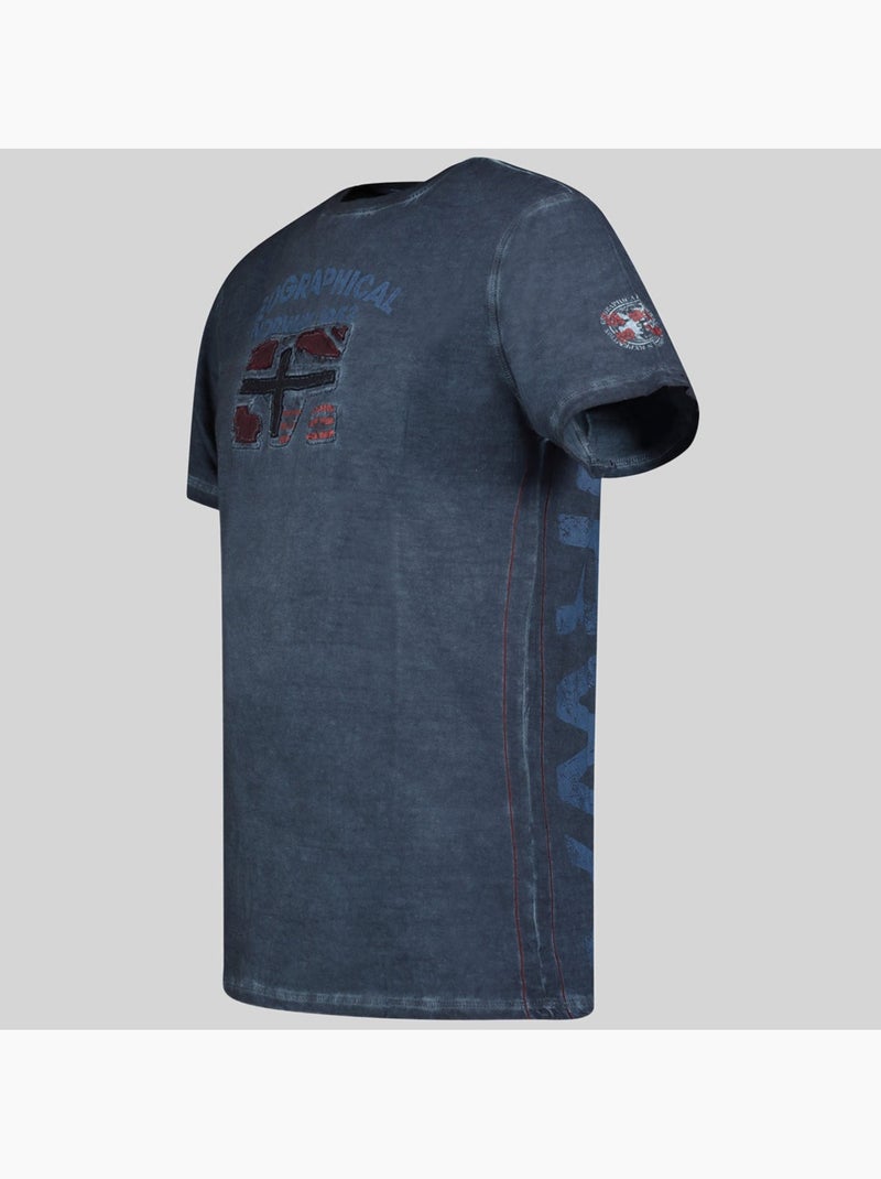 T-shirt jotz – geographical norway Blu marino - Kiabi