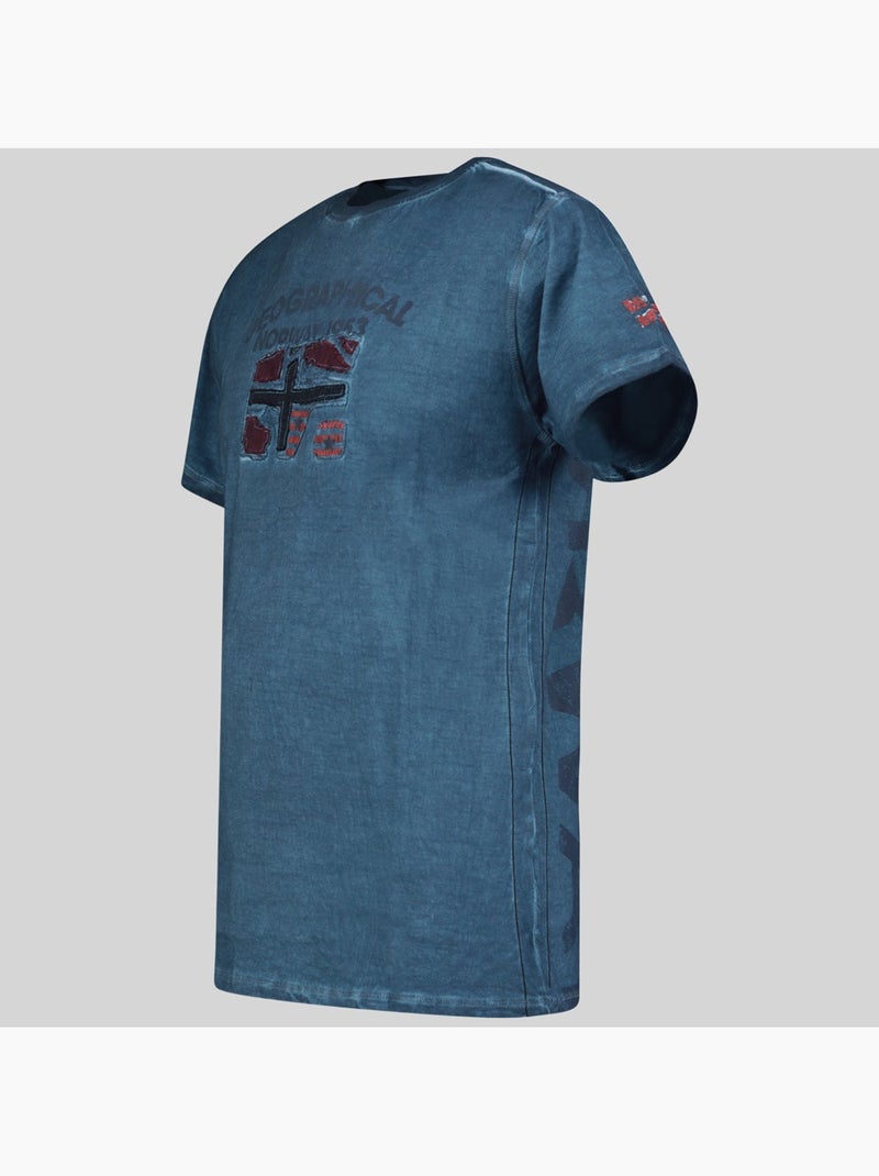 T-shirt jotz – geographical norway Blu - Kiabi
