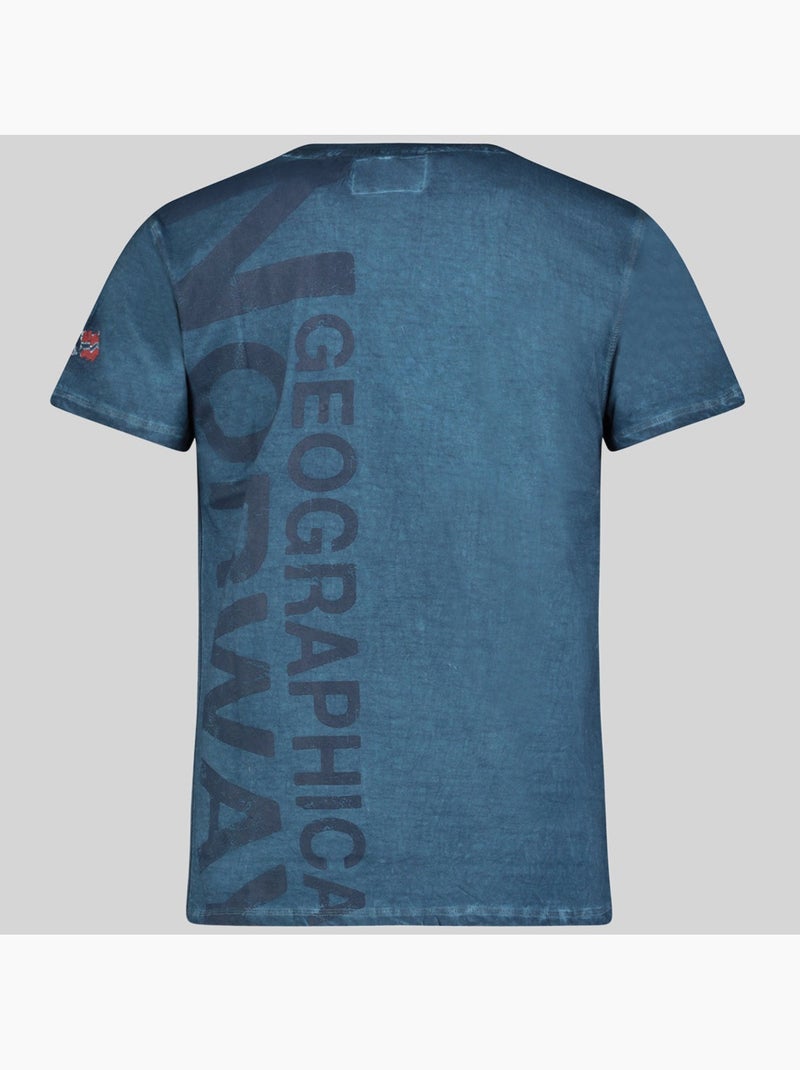 T-shirt jotz – geographical norway Blu - Kiabi