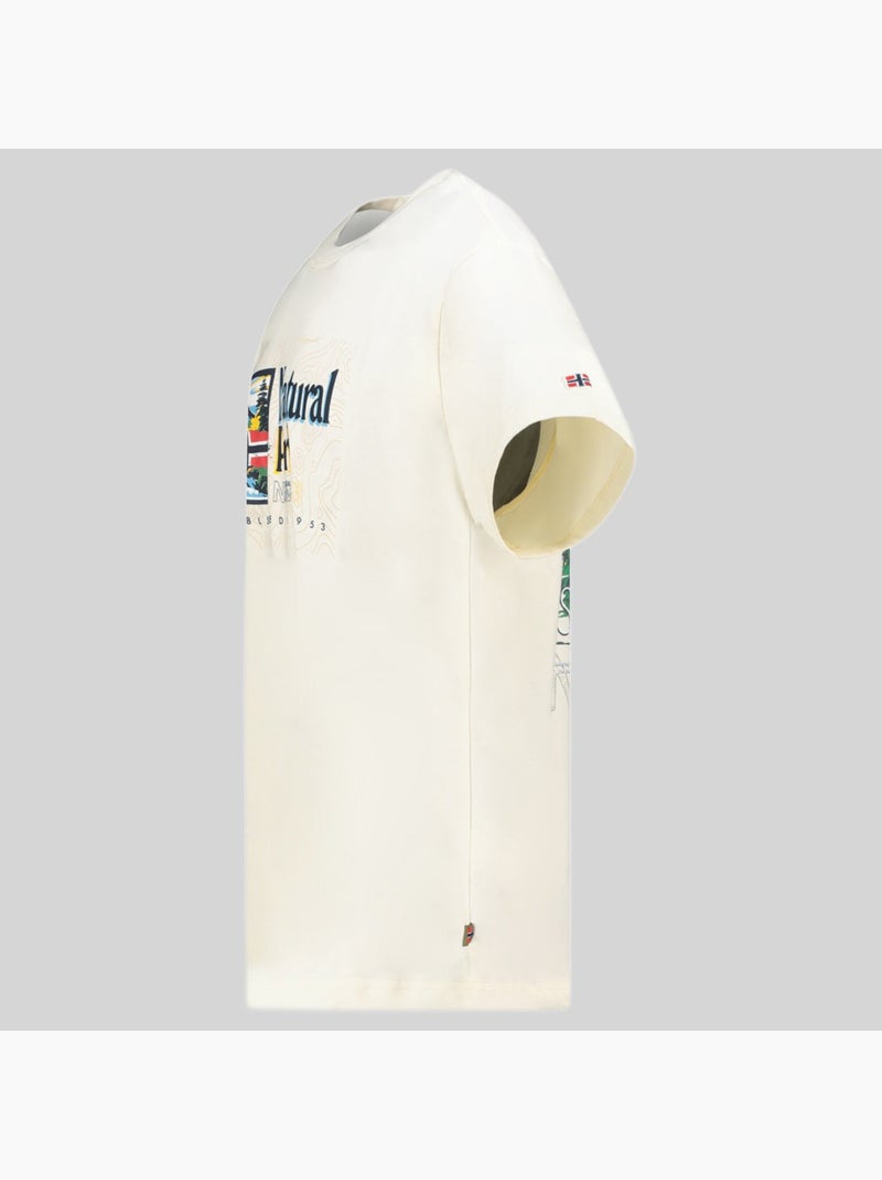 T-shirt jpark – geographical norway Bianco - Kiabi