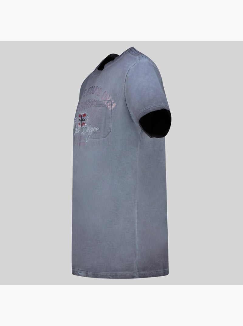 T-shirt jross – geographical norway Blu marino - Kiabi