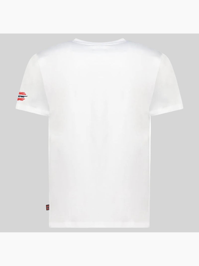 T-shirt junter – geographical norway Bianco - Kiabi