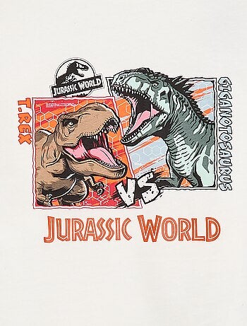 T-shirt "Jurassic World" a maniche corte