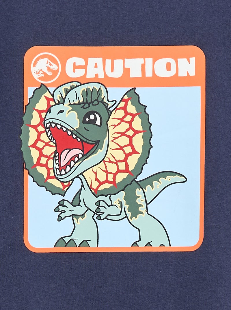 T-shirt "Jurassic World" a maniche corte Blu - Kiabi