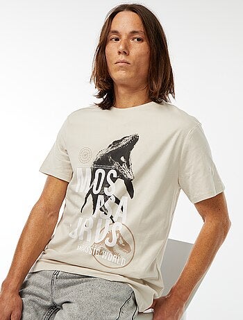 T-shirt 'Jurassic World' a maniche corte