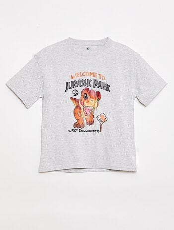 T-shirt "Jurassic World" a maniche corte