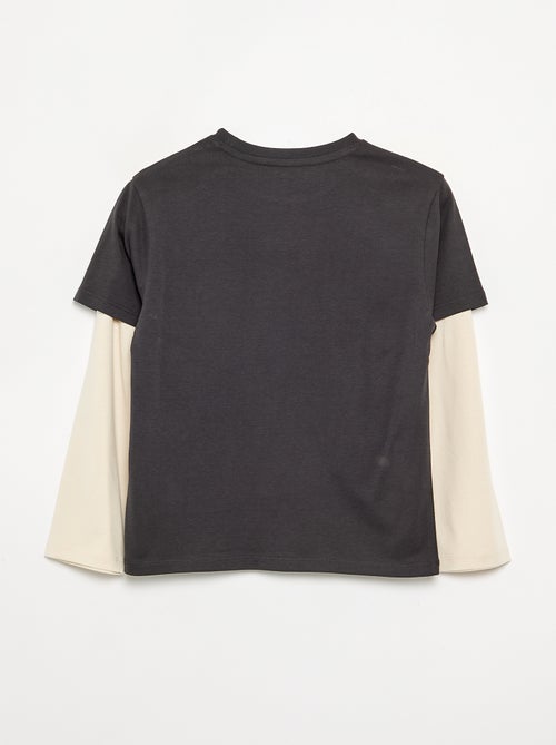 T-shirt 'Jurassic World' a maniche lunghe - Kiabi
