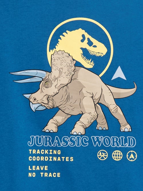 T-shirt 'Jurassic World' in cotone tinta unita - Kiabi