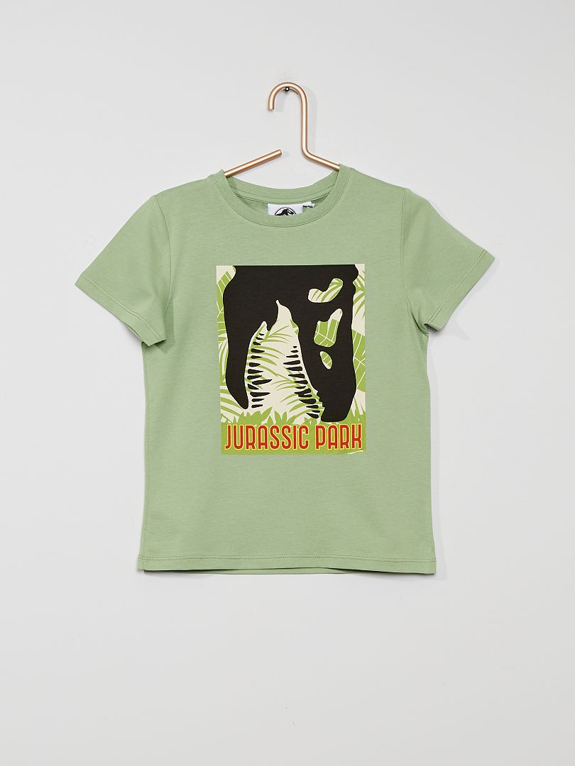 T-shirt 'Jurassic World' verde - Kiabi